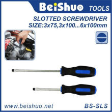 High Quality Slotted Screwdriver with Two Colors